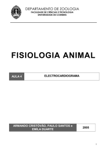 fisiologia animal - Universidade de Coimbra