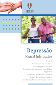 Manual Informativo: Depressão