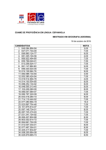 CANDIDATO/A NOTA 1. 045.084.894-94 3,00 2. 047.071.744