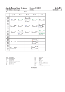 Agr. de Esc. de Sever do Vouga Untis 2014