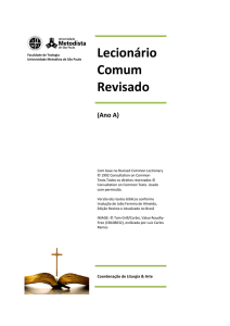 Lecionário Comum Revisado