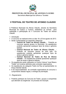 v festival de teatro de afonso cláudio