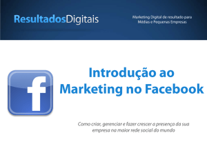 Introdução ao Marketing no Facebook