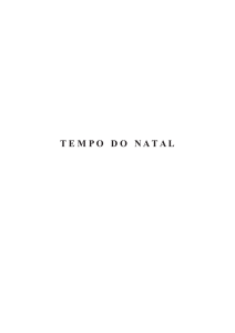 Tempo do Natal