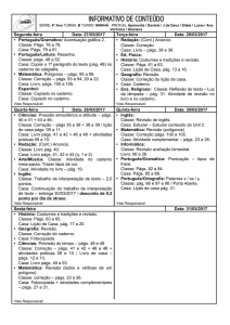 4º Ano B Baixe o informativo