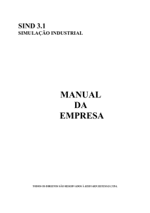 manual da empresa