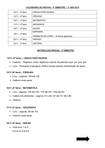 12/11 (5ª feira)