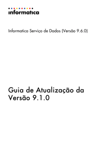 Informatica Serviço de Dados - 9.6.0