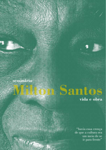 Milton Santos - Fundação Cultural Palmares
