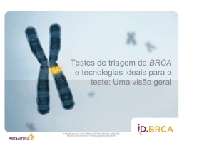 Kits de teste BRCA