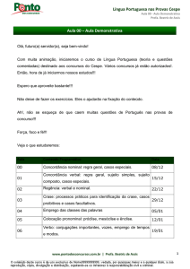 Aula Demonstrativa - Ponto dos Concursos