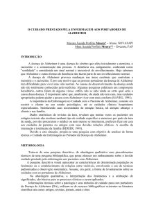 O CUIDADO PRESTADO PELA ENFERMAGEM