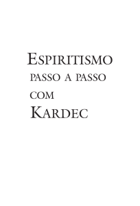 espiritismo passo a passo com kardec