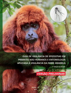Guia de vigilância de epizootias em primatas não humanos