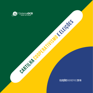 cartilha cooperativismo e eleições