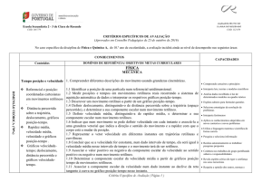 Física e Química - agrupamento de escolas clara de resende