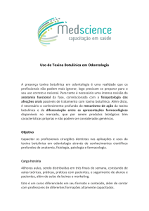 Uso de Toxina Botulínica em Odontologia