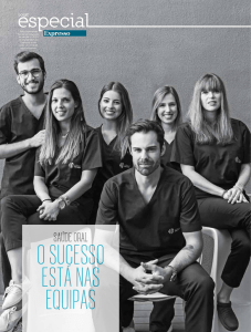 o sucesso está nas equipas - Clínica Dentária Hugo Madeira