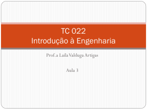 TC 022 Introdução à Engenharia