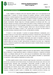 Informe Epidemiológico - Secretaria da Saúde do Estado do Ceará