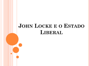 John Locke e o Estado Liberal