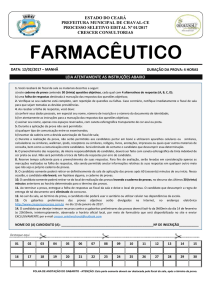 farmacêutico - Crescer Consultorias