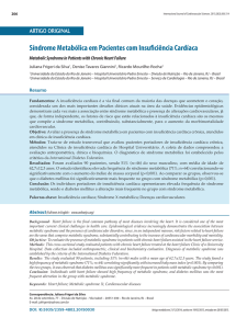 Síndrome Metabólica em Pacientes com Insuficiência Cardíaca