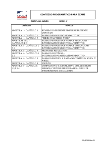 conteúdo programático para exame apostila 1