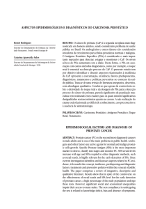 epidemiological factors and diagnosis of prostate