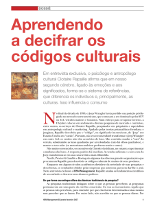 Aprendendo a decifrar os códigos culturais