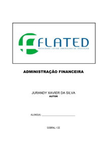 administração financeira