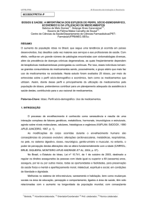 IDOSOS E SAÚDE: A IMPORTÂNCIA DOS ESTUDOS DO PERFIL