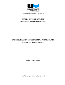 Ramos.2014.Contribuição de Enfermagem na Integração do Doente