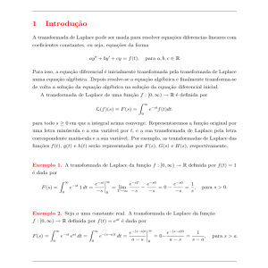 Transformada de Laplace - MTM