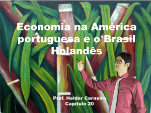 Economia agroexportadora brasileira – Visão Geral, complexo
