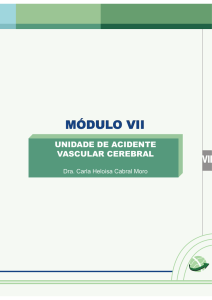 Módulo VII - Unidade de acidente vascular cerebral
