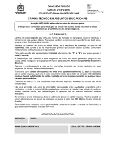 técnico em assuntos educacionais