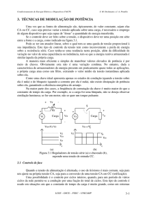 3. técnicas de modulação de potência - DSCE