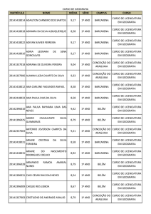1ª ano geografia