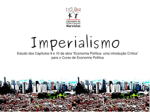 Estudo dos Capítulos 9 e 10 da obra “Economia - LeMarx-UFBA