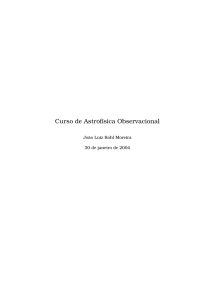 Curso de Astrofísica Observacional