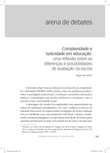 arena de debates - Revista Filosofazer