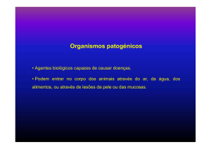 Organismos patogénicos