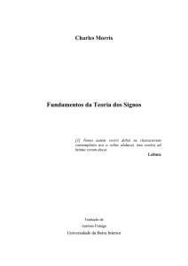 Fundamentos da Teoria dos Signos