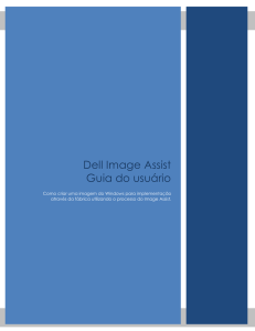 Dell Image Assist Guia do usuário