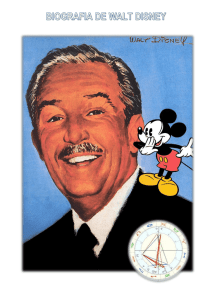 A Biografia de Walt Disney