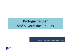 Biologia Celular Visão Geral das Células