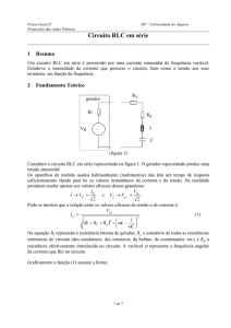 Circuito RLC em série