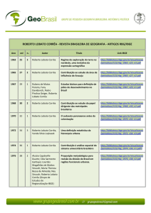 roberto lobato corrêa - Grupo de Estudos GEOBRASIL