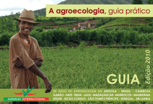 A agroecologia - Agrisud International
